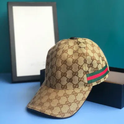 럭셔리 브랜드 모자 핫 세일 디자이너 야외 모자 구찌의 멀티컬러 야구 모자