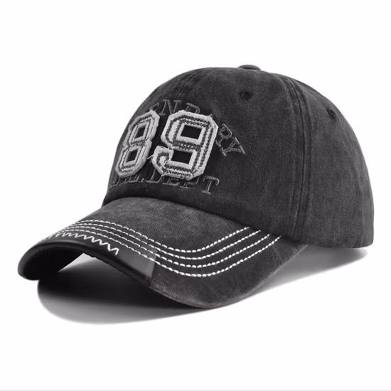 짠 패치 아빠 모자 빈티지 야구 모자 남자 여자 조정 가능한 캐주얼 야외 사용자 정의 스포츠 모자