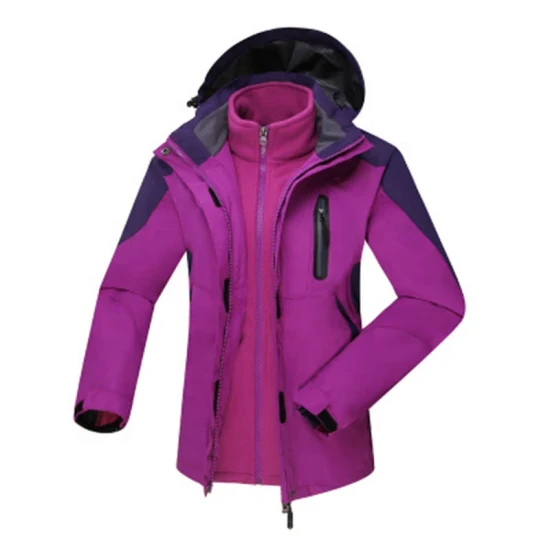 1개의 재킷 숙녀 겨울 Softshell 하이킹 낚시 스포츠용 잠바 여성 S 방수 재킷에 대하여 OEM 주문 옥외 2